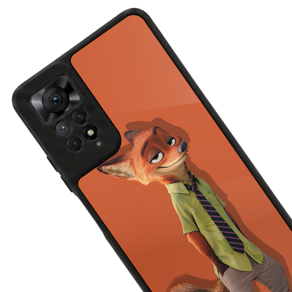 Xiaomi Redmi Note 11 Pro Uyumlu Zootropolis Tasarımlı Glossy Premium Kılıf
