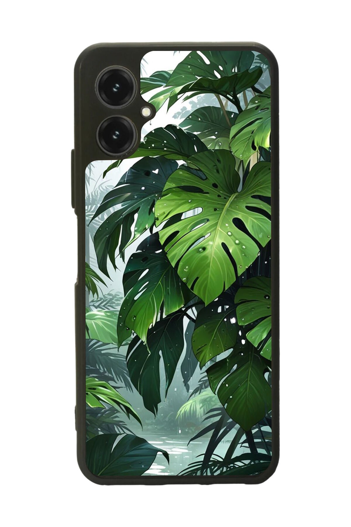 Omix X5 Uyumlu Botanik Tasarımlı Glossy Premium Kılıf
