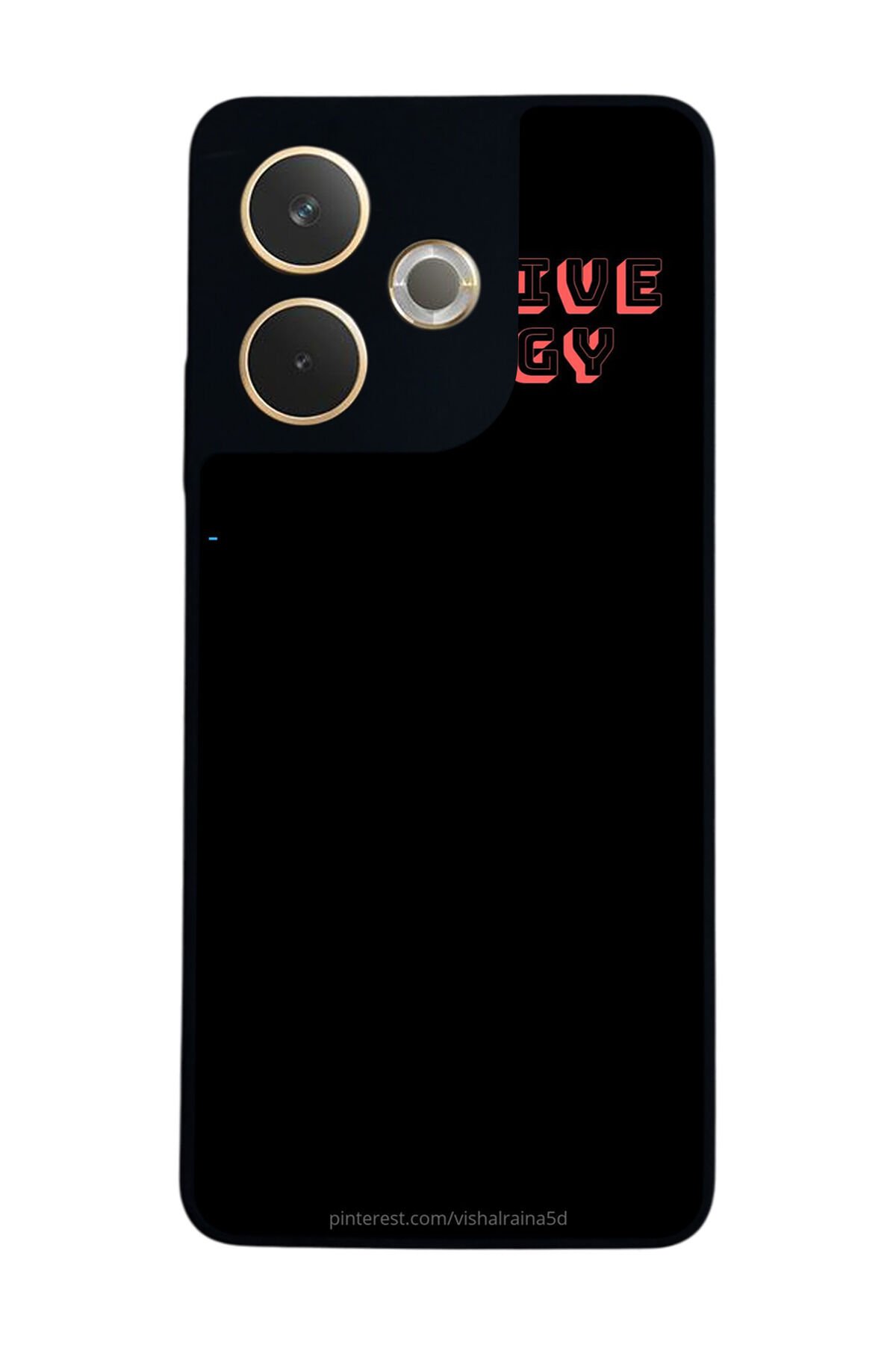 Oppo A5 Pro Uyumlu Energy Tasarımlı Glossy Premium Kılıf