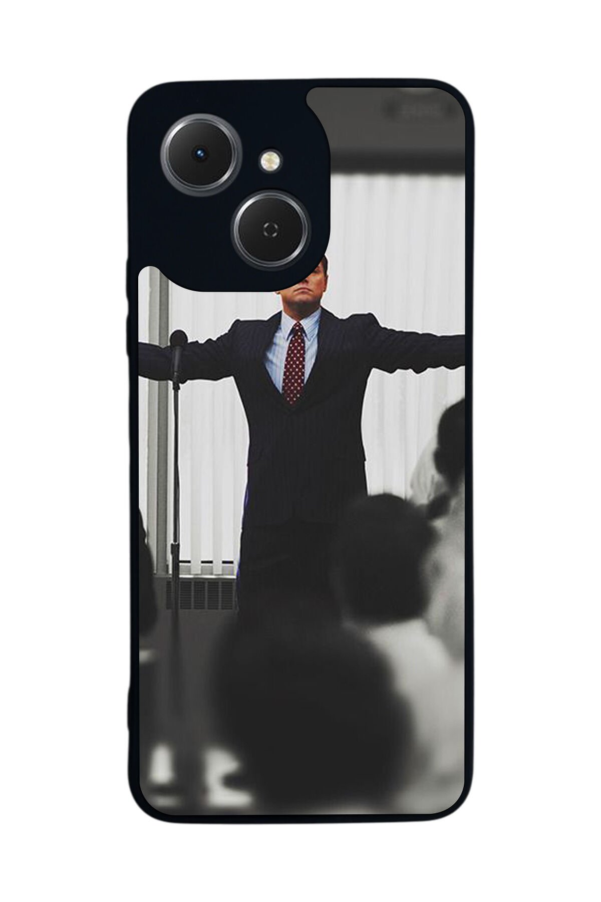 Tecno Spark 40C Uyumlu TheWolf Tasarımlı Glossy Premium Kılıf