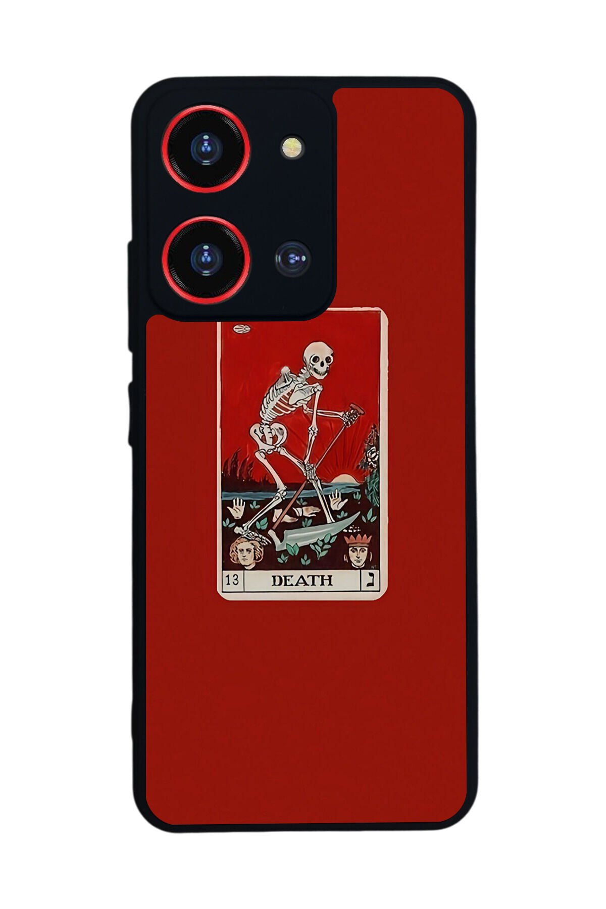 Reeder S19 Max Pro S ZOOM Uyumlu Kirmizi Tasarımlı Glossy Premium Kılıf