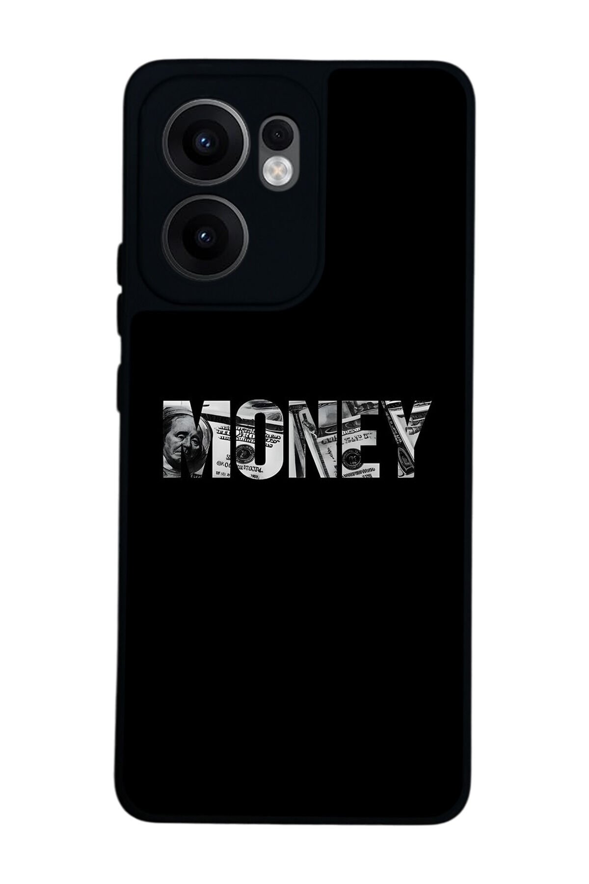 Oppo Reno 13F Uyumlu Money Para Tasarımlı Glossy Premium Kılıf