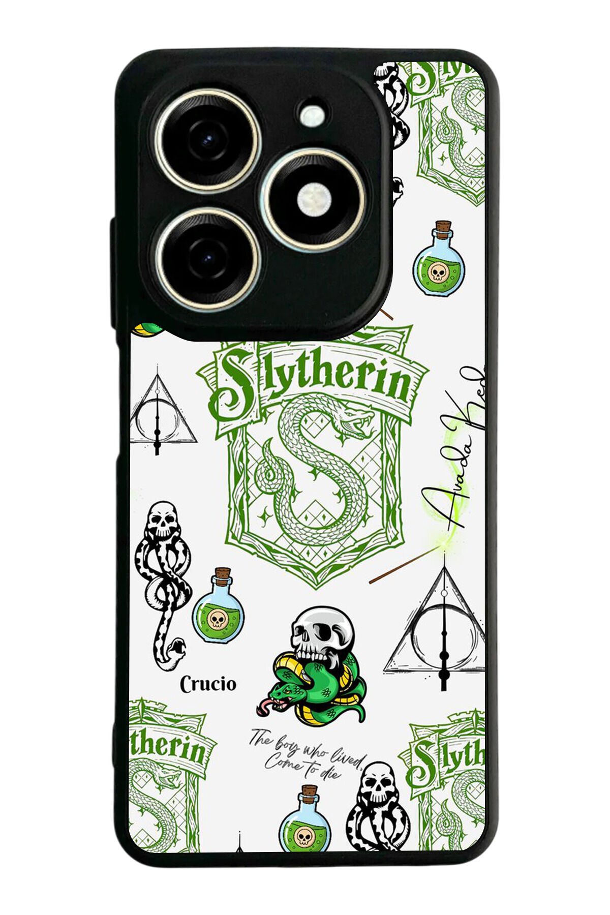 Infınıx Smart 8 Pro Uyumlu HarryPotter Tasarımlı Glossy Premium Kılıf