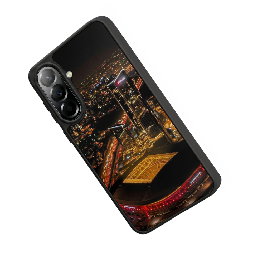 Samsung Galaxy A37 Uyumlu Aslan Tasarımlı Glossy Premium Kılıf