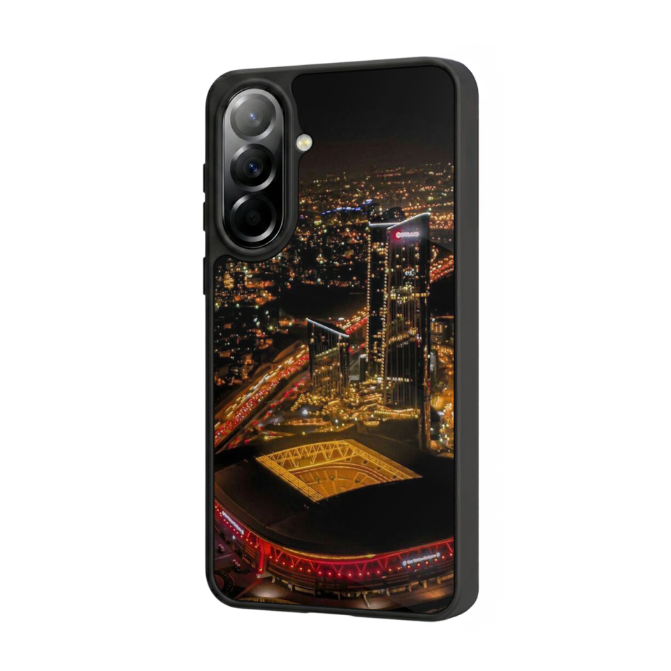 Samsung Galaxy A37 Uyumlu Aslan Tasarımlı Glossy Premium Kılıf