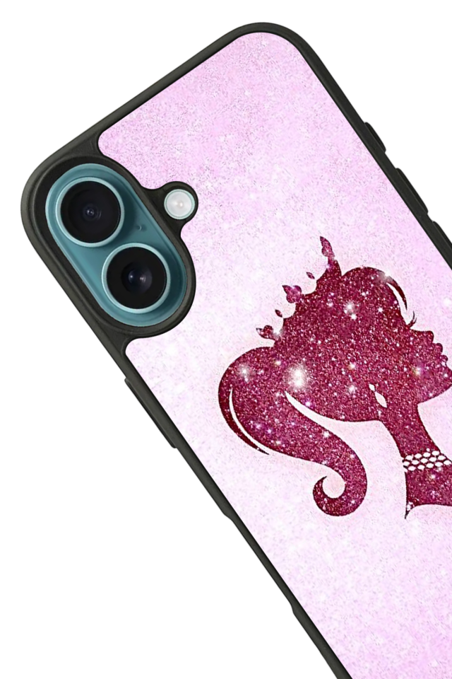 iPhone 16 Uyumlu Barbie Tasarımlı Glossy Premium Kılıf