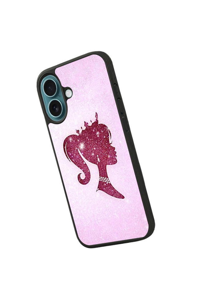 iPhone 16 Uyumlu Barbie Tasarımlı Glossy Premium Kılıf