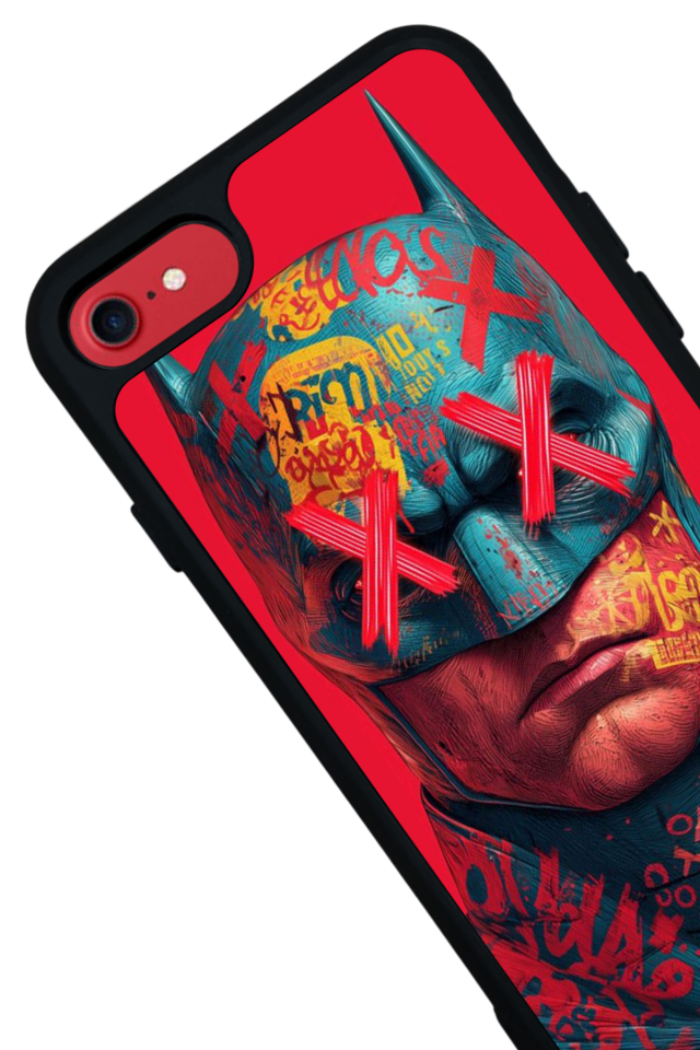 iPhone 7 Uyumlu Batman Tasarımlı Glossy Premium Kılıf