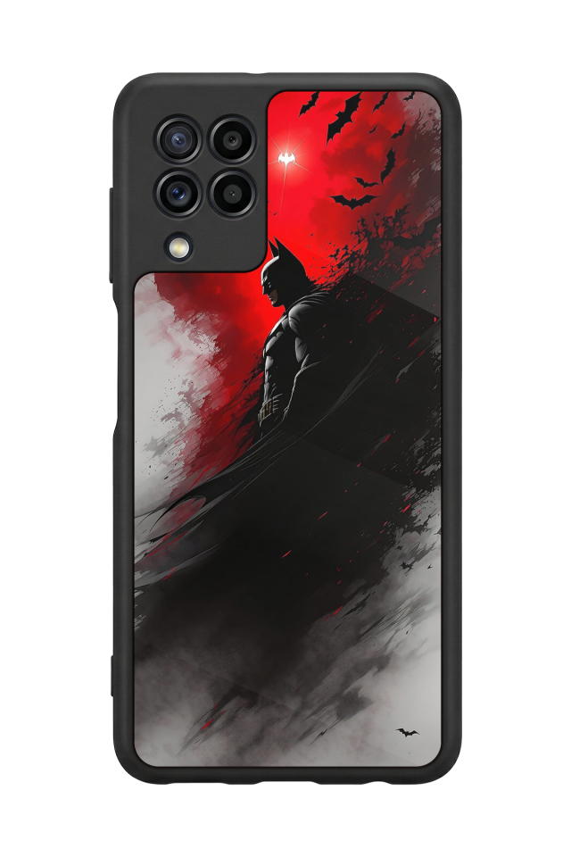 Samsung Galaxy M32 Uyumlu Batman Tasarımlı Glossy Premium Kılıf