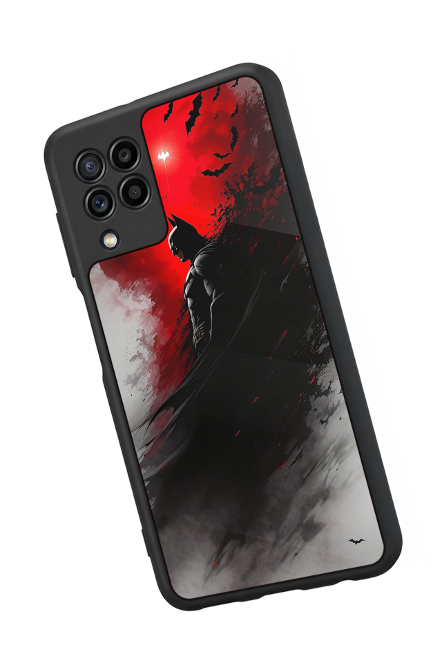 Samsung Galaxy M32 Uyumlu Batman Tasarımlı Glossy Premium Kılıf