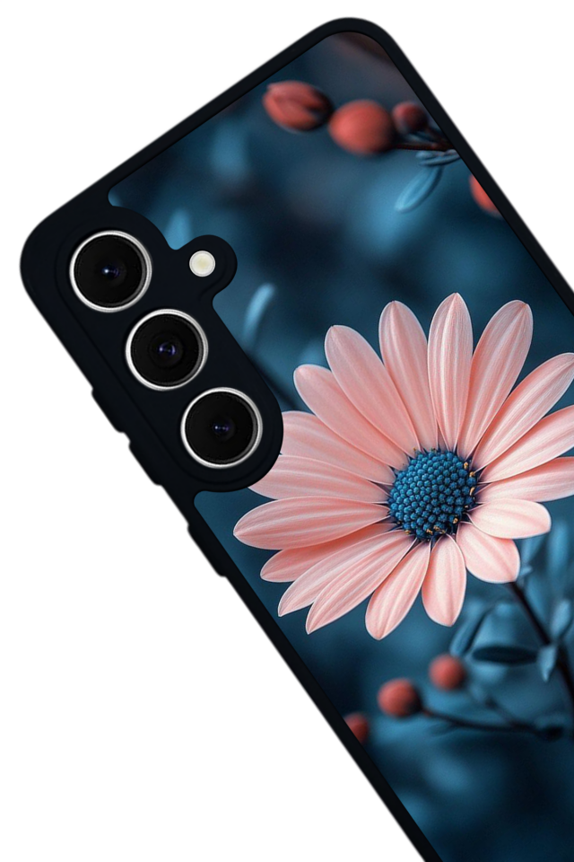 Samsung Galaxy A16 Uyumlu Cicek Tasarımlı Glossy Premium Kılıf