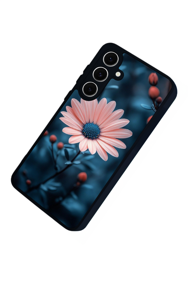 Samsung Galaxy A16 Uyumlu Cicek Tasarımlı Glossy Premium Kılıf