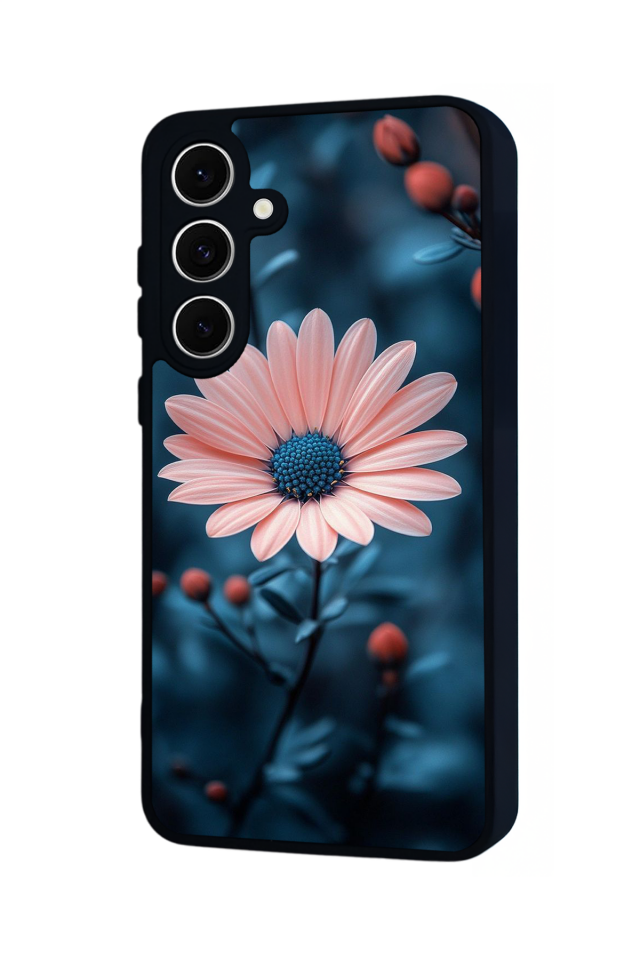 Samsung Galaxy A16 Uyumlu Cicek Tasarımlı Glossy Premium Kılıf