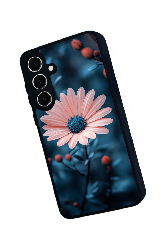 Samsung Galaxy A16 Uyumlu Cicek Tasarımlı Glossy Premium Kılıf