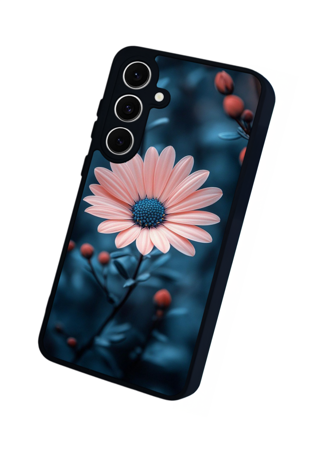 Samsung Galaxy A16 Uyumlu Cicek Tasarımlı Glossy Premium Kılıf