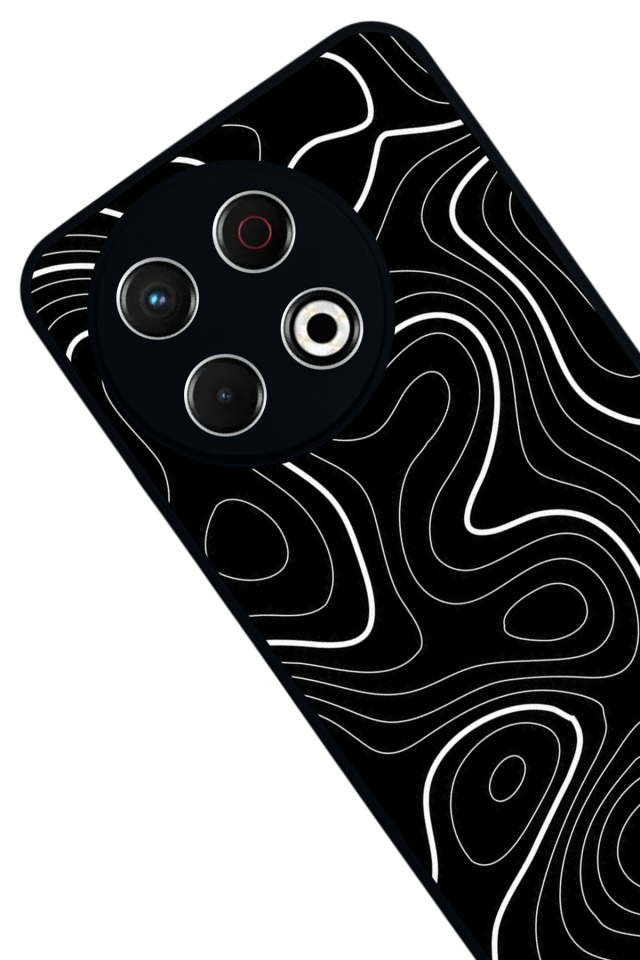 Tecno Spark 30 Pro Uyumlu Çizgi Sanatı Tasarımlı Glossy Premium Kılıf