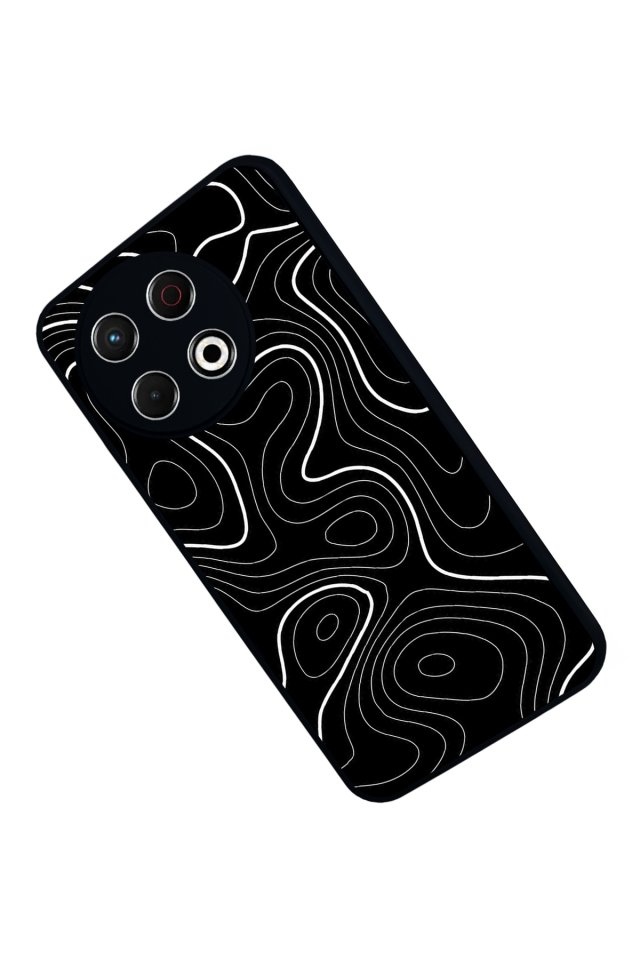 Tecno Spark 30 Pro Uyumlu Çizgi Sanatı Tasarımlı Glossy Premium Kılıf