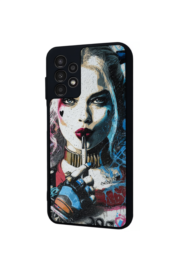 Samsung Galaxy A13 Uyumlu HarleyQueen Tasarımlı Glossy Premium Kılıf