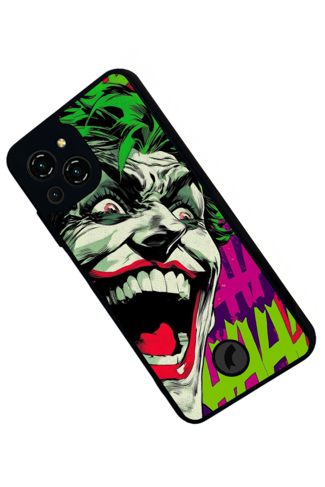 Reeder S23 Pro Max Uyumlu Joker Tasarımlı Glossy Premium Kılıf