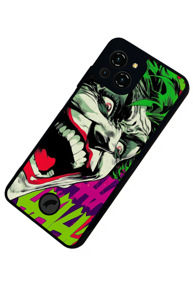 Reeder S23 Pro Max Uyumlu Joker Tasarımlı Glossy Premium Kılıf