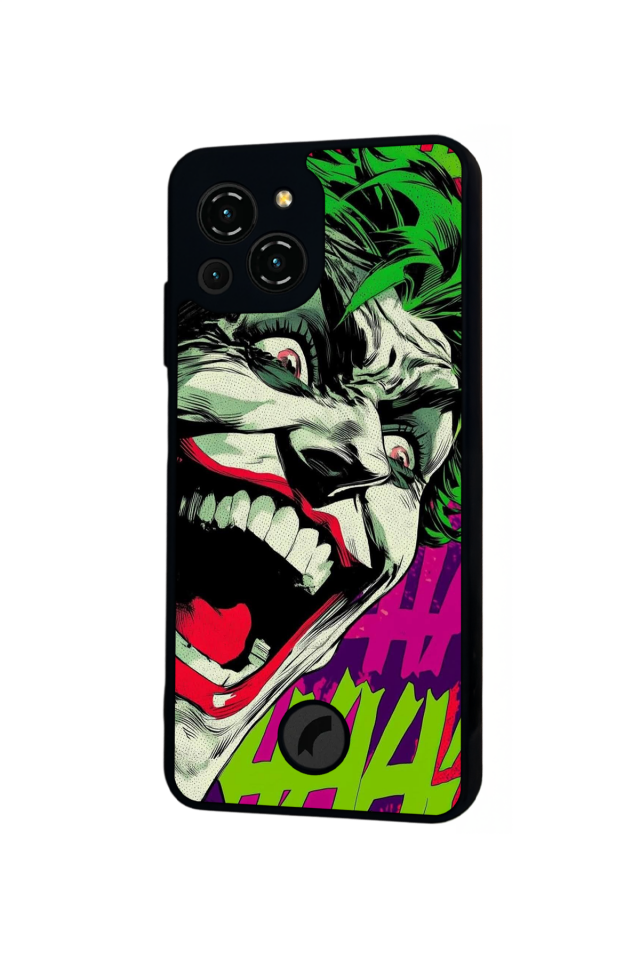 Reeder S23 Pro Max Uyumlu Joker Tasarımlı Glossy Premium Kılıf