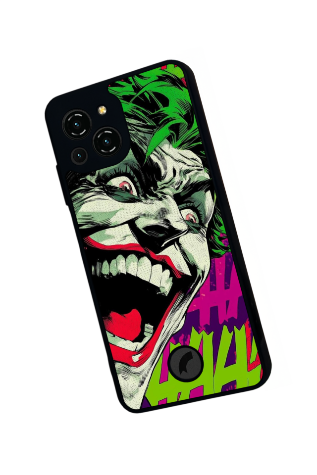 Reeder S23 Pro Max Uyumlu Joker Tasarımlı Glossy Premium Kılıf