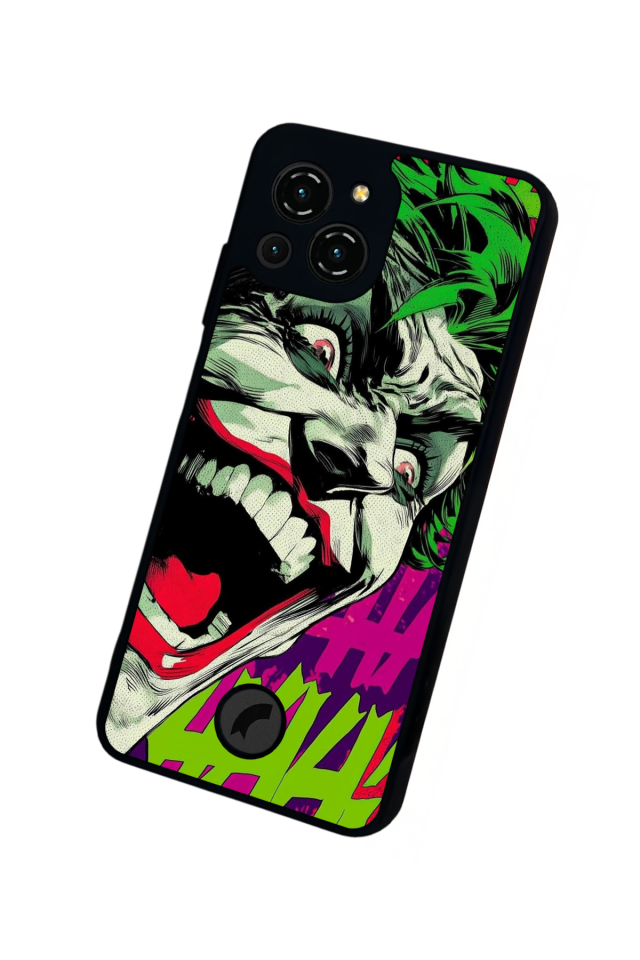 Reeder S23 Pro Max Uyumlu Joker Tasarımlı Glossy Premium Kılıf