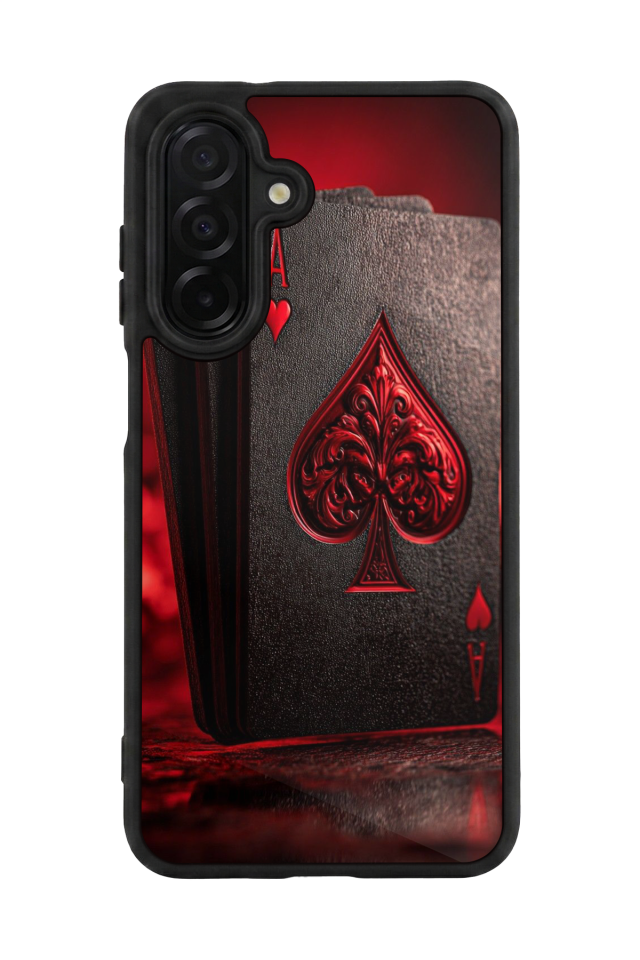 Samsung Galaxy A36 Uyumlu Kart Tasarımlı Glossy Premium Kılıf