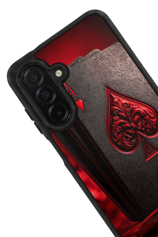 Samsung Galaxy A36 Uyumlu Kart Tasarımlı Glossy Premium Kılıf