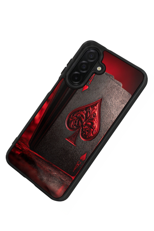 Samsung Galaxy A36 Uyumlu Kart Tasarımlı Glossy Premium Kılıf