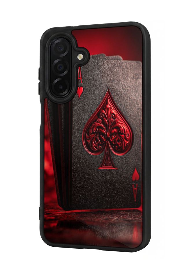 Samsung Galaxy A36 Uyumlu Kart Tasarımlı Glossy Premium Kılıf