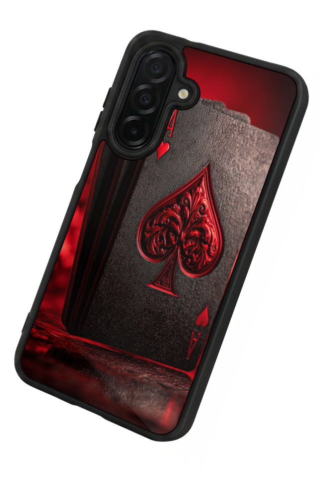 Samsung Galaxy A36 Uyumlu Kart Tasarımlı Glossy Premium Kılıf