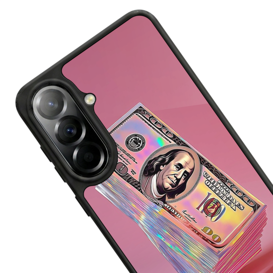 Samsung Galaxy A57 Uyumlu Money Para Tasarımlı Glossy Premium Kılıf