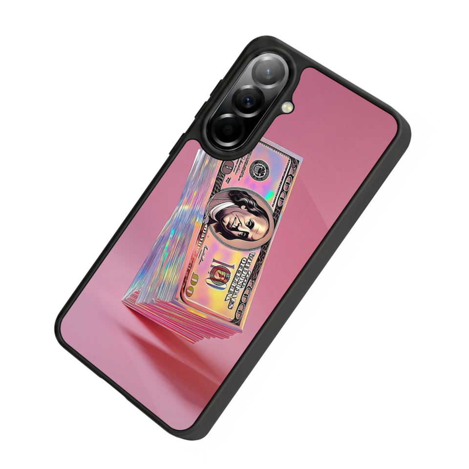 Samsung Galaxy A57 Uyumlu Money Para Tasarımlı Glossy Premium Kılıf