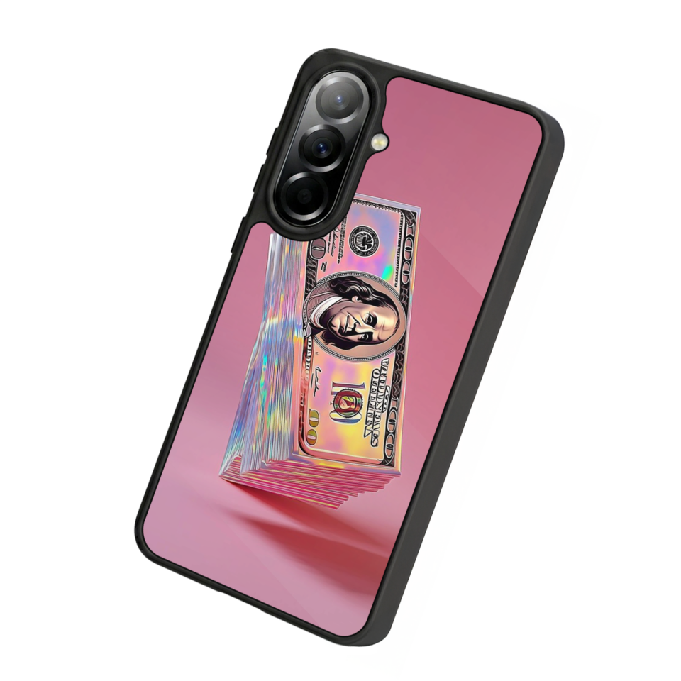 Samsung Galaxy A57 Uyumlu Money Para Tasarımlı Glossy Premium Kılıf