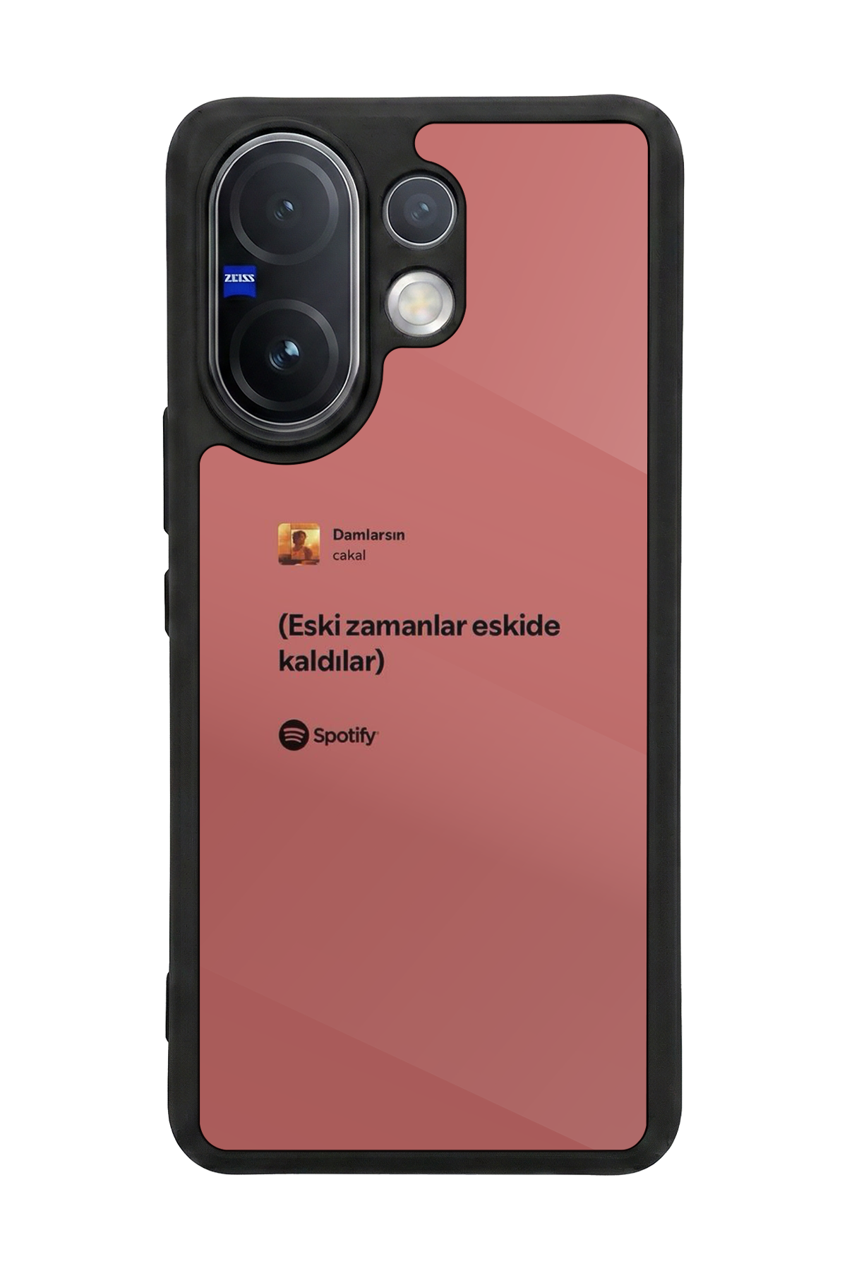 Vivo V60 Uyumlu Sarki Sozleri Tasarımlı Glossy Premium Kılıf