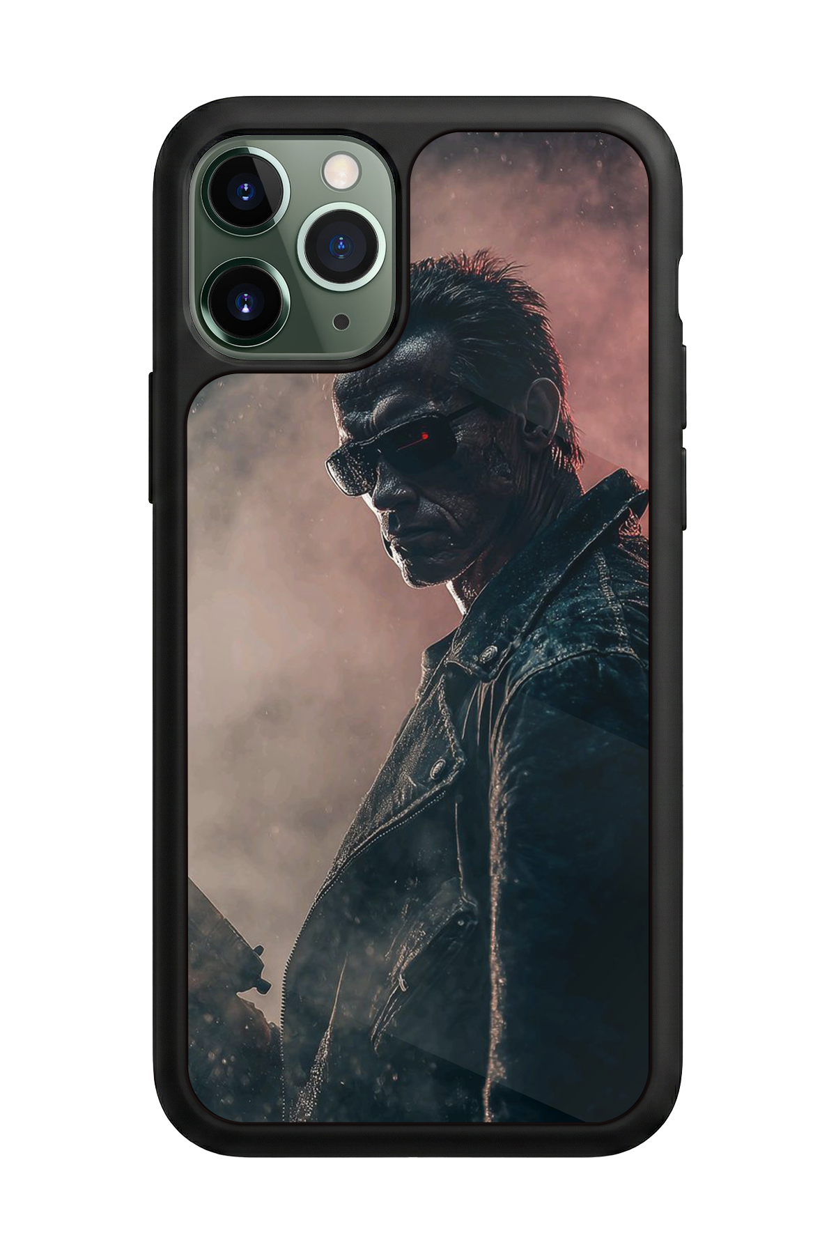 iPhone 11 Pro Max Uyumlu Terminator Tasarımlı Glossy Premium Kılıf