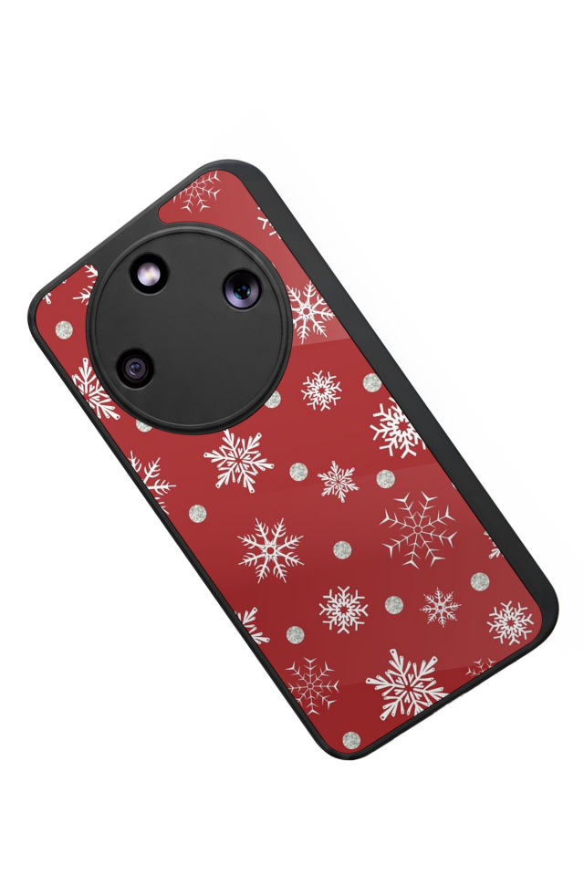 Honor Magic 8 Lite Uyumlu Yilbasi Christmas Tasarımlı Glossy Premium Kılıf