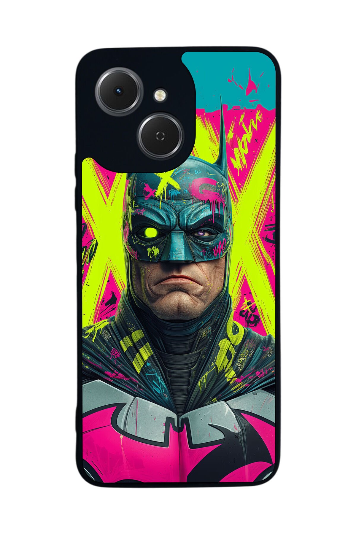 Tecno Spark 40C Uyumlu Batman Tasarımlı Glossy Premium Kılıf