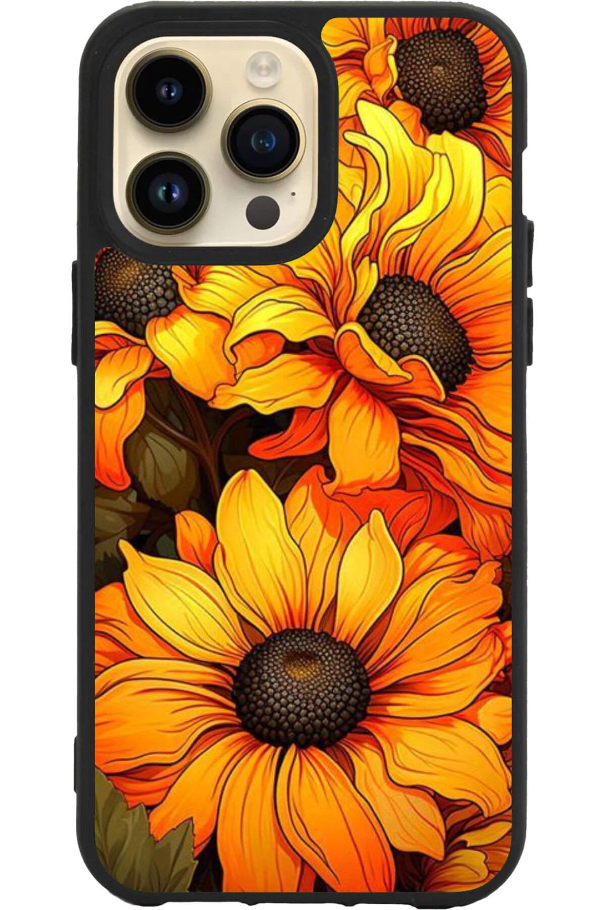 Apple iPhone 16 Pro Siyah Silikon Kılıf Çiziklere ve Darbelere Karşı Koruma