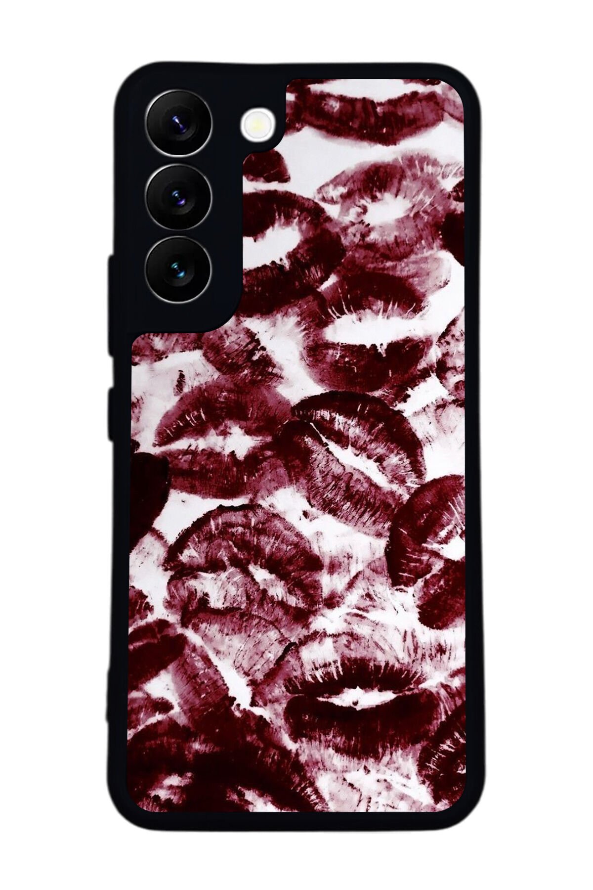 Samsung Galaxy S22 Uyumlu Dudak Tasarımlı Glossy Premium Kılıf