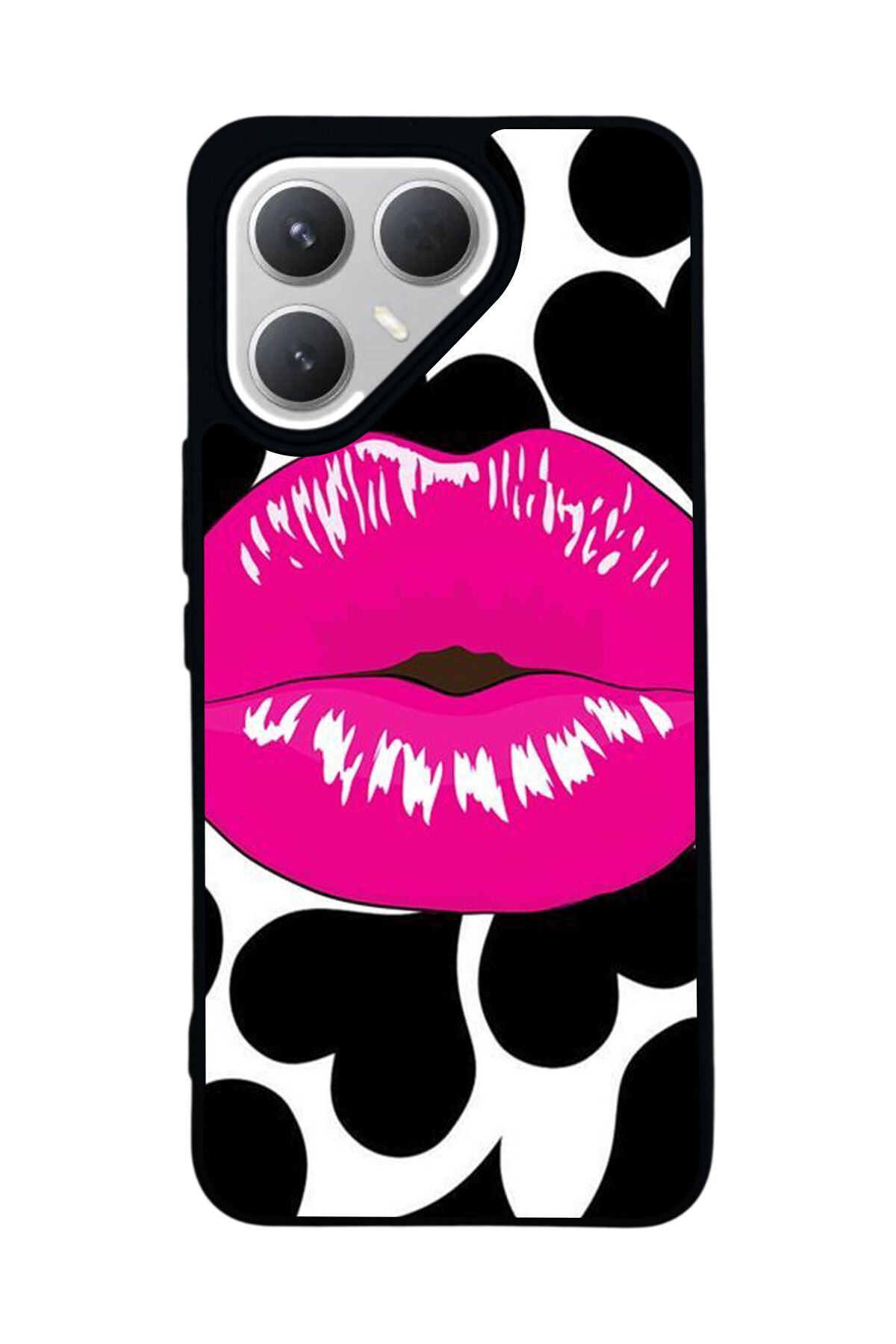 Tecno Pova 7 Pro Mat Uyumlu Siyah Kılıf – Yumuşak Silikon, Koruyucu, Şok Emici Kapak