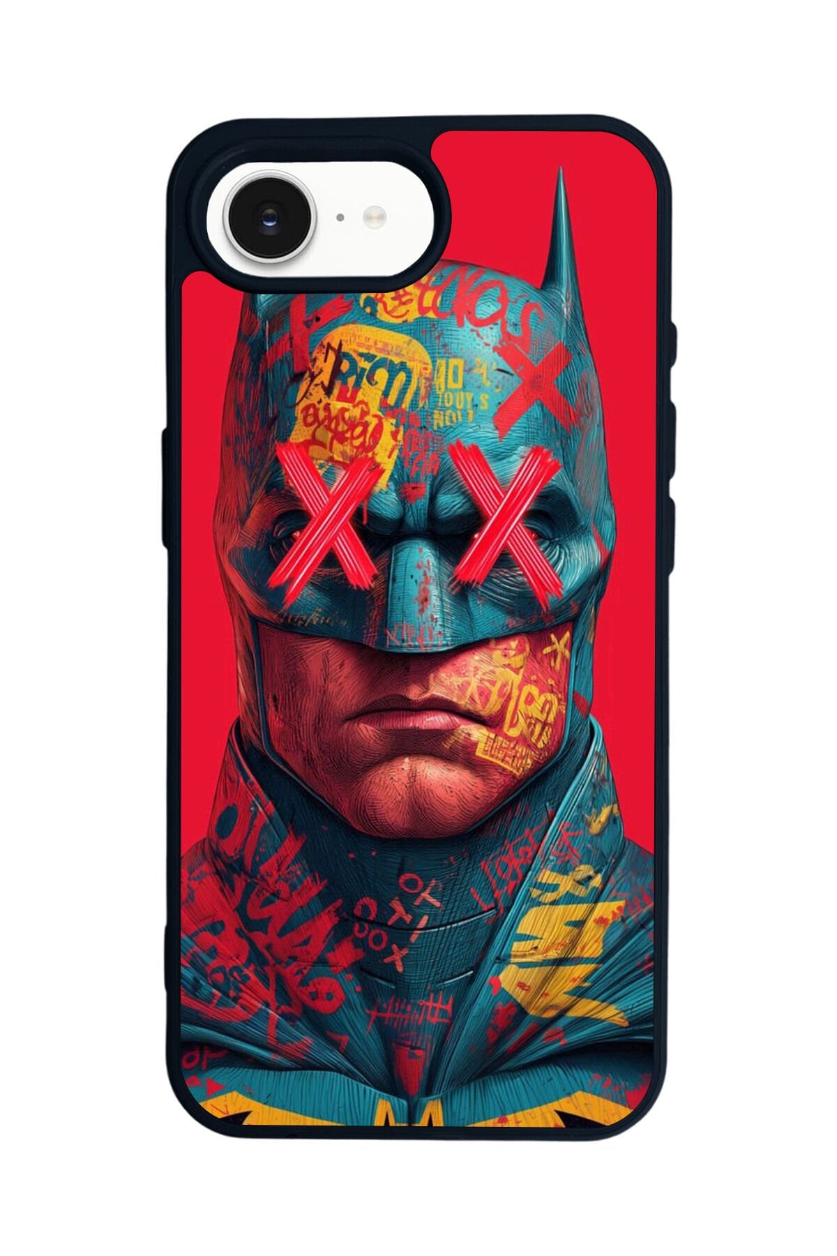 iPhone 16E Uyumlu Batman Tasarımlı Glossy Premium Kılıf