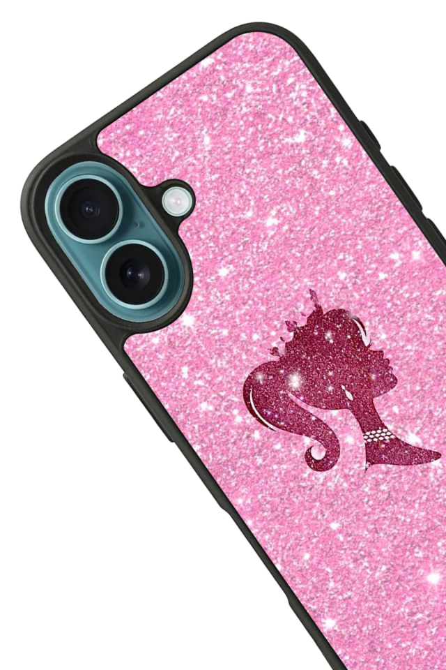 iPhone 16 Uyumlu Barbie Tasarımlı Glossy Premium Kılıf