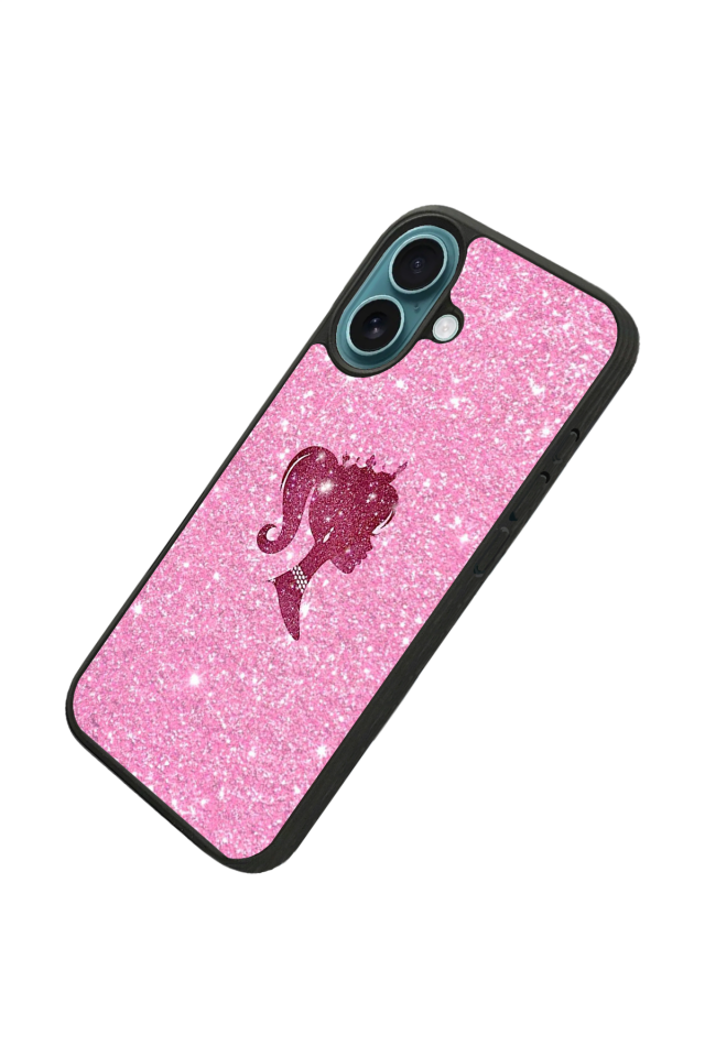 iPhone 16 Uyumlu Barbie Tasarımlı Glossy Premium Kılıf