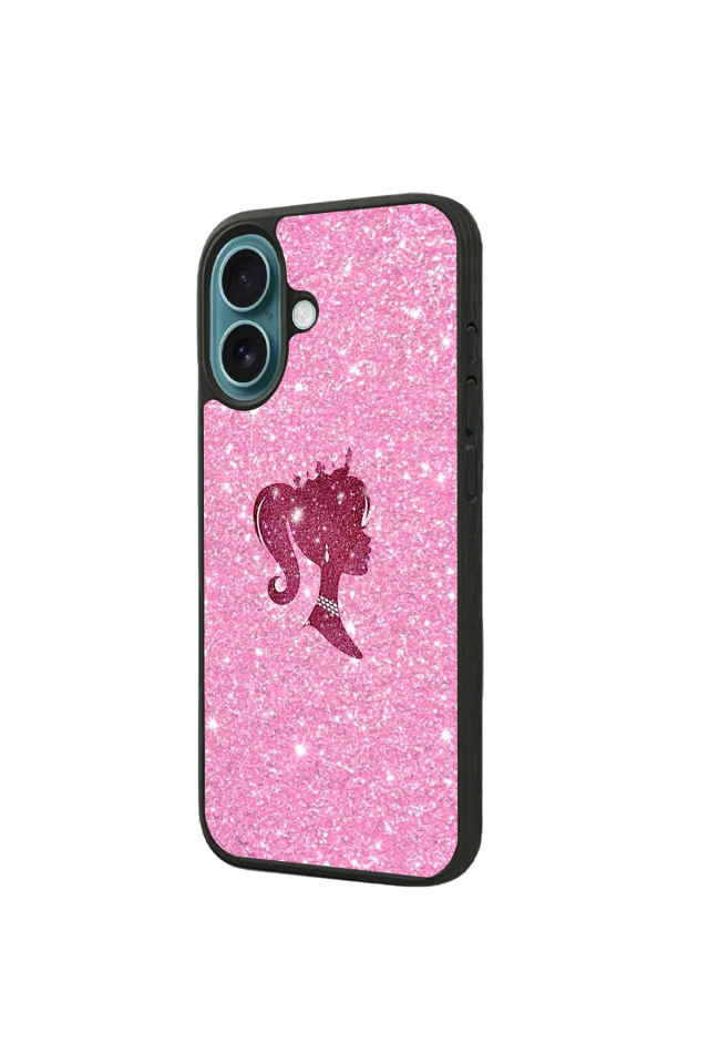 iPhone 16 Uyumlu Barbie Tasarımlı Glossy Premium Kılıf