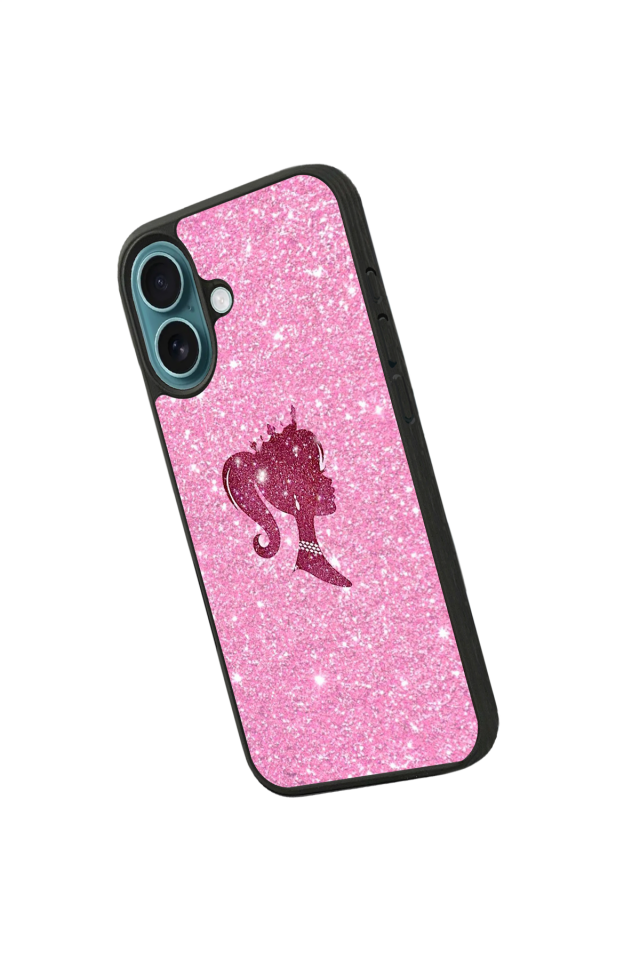 iPhone 16 Uyumlu Barbie Tasarımlı Glossy Premium Kılıf