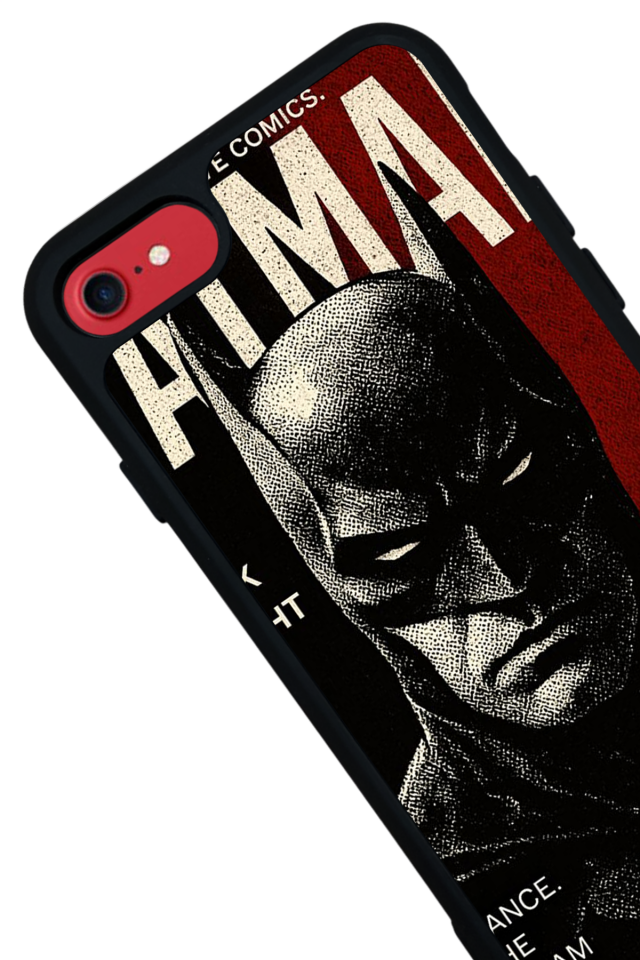 iPhone 7 Uyumlu Batman Tasarımlı Glossy Premium Kılıf
