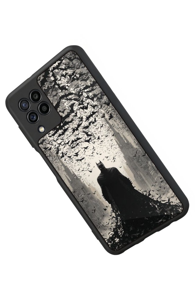 Samsung Galaxy M32 Uyumlu Batman Tasarımlı Glossy Premium Kılıf