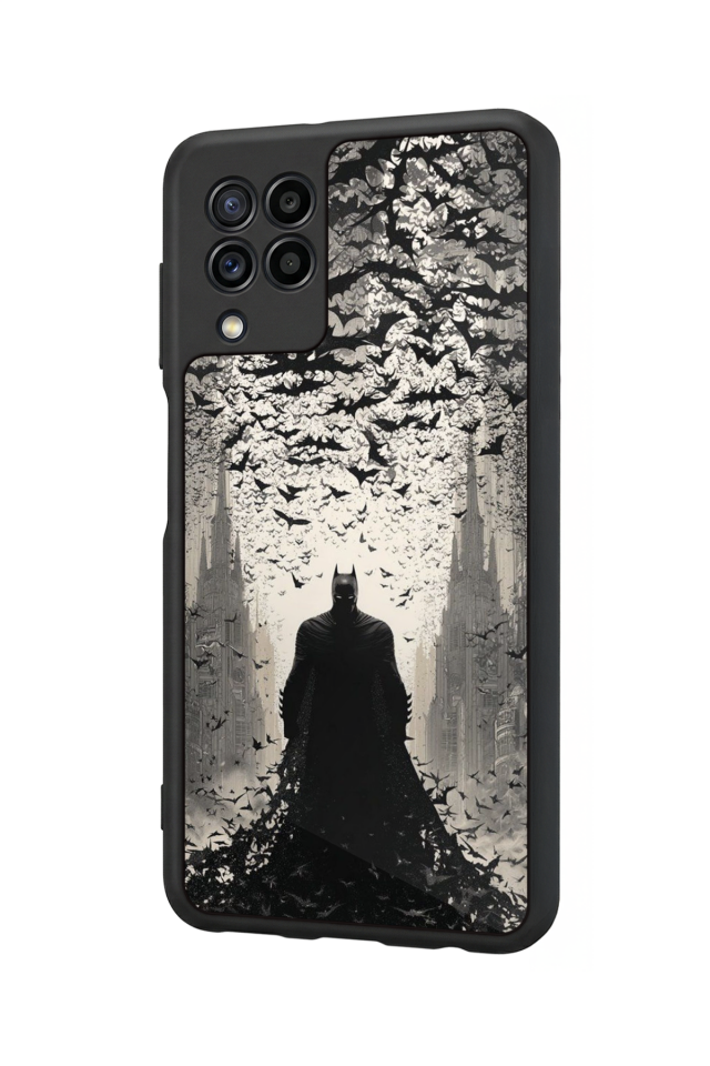 Samsung Galaxy M32 Uyumlu Batman Tasarımlı Glossy Premium Kılıf